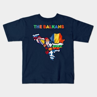 The Balkans Kids T-Shirt